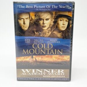 Cold Mountain DVD Collectors Edition 2 Disc Set Zellweger‎ Kidman Law Drama
